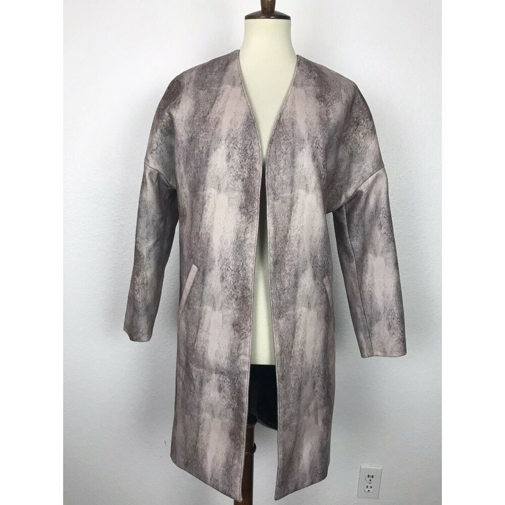 Maison Scotch Open Front Stretch Lined Carcoat Coat